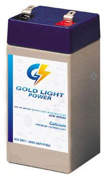 Batería recargable de 4V6.5AH de bajo precio para luz de emergencia, linterna solar, luces solares para acampar, linterna solar, bombilla de ventilador solar